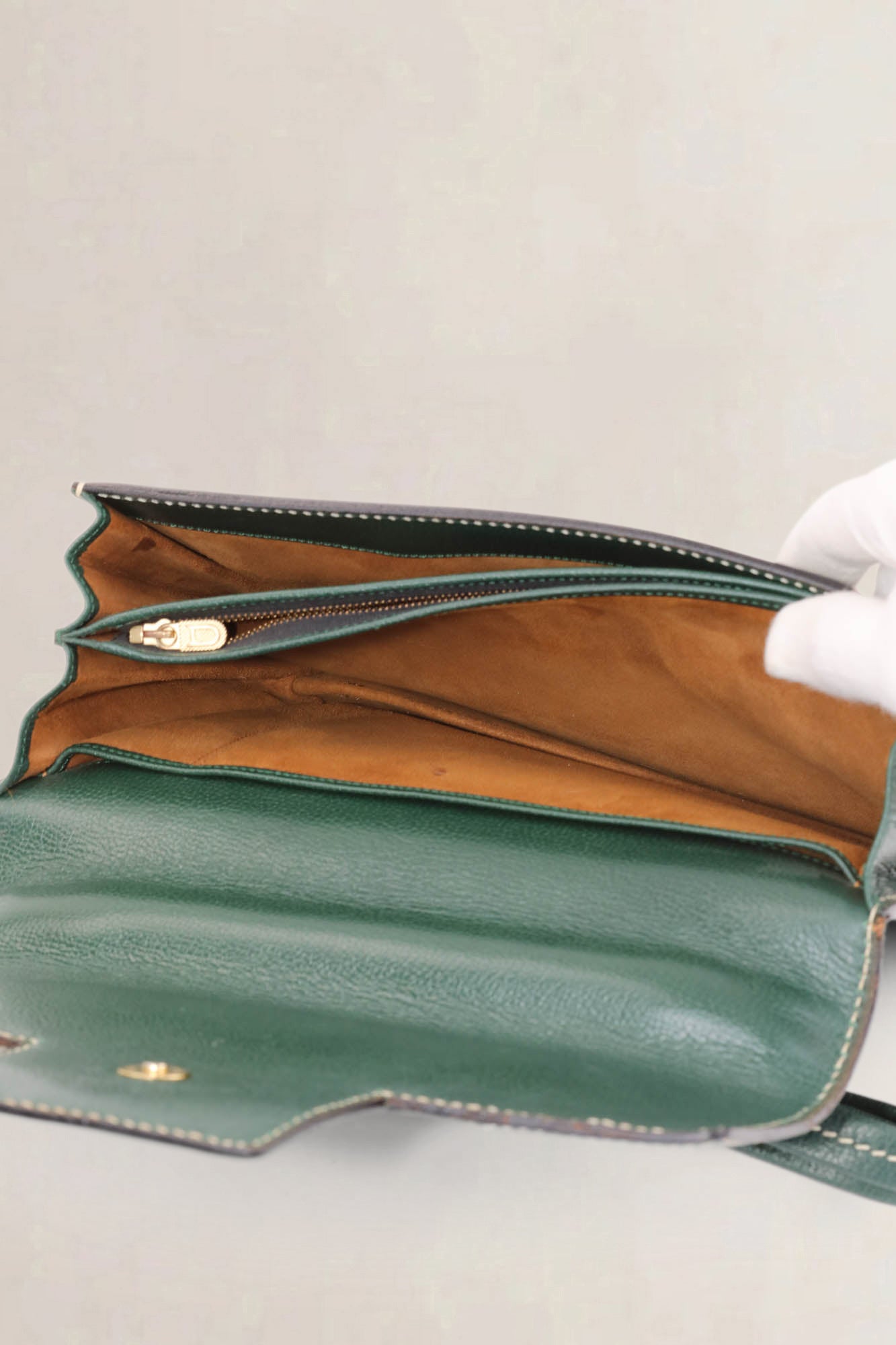 Green Beau Fixe Shoulder Bag