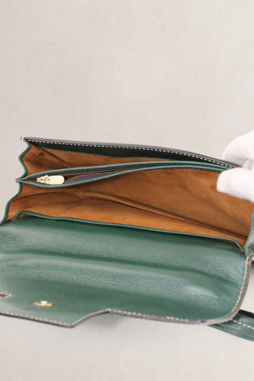 Green Beau Fixe Shoulder Bag