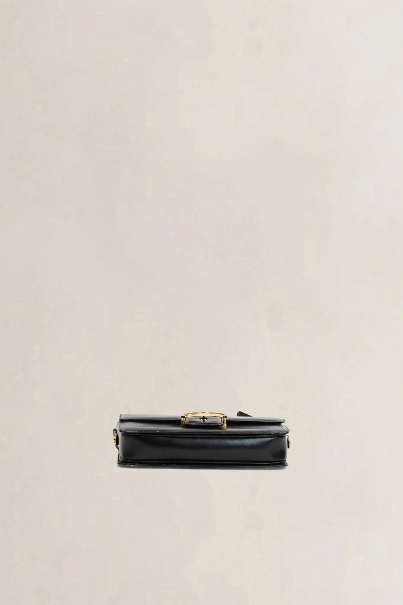 Gucci Black Vintage Leather Crossbody Bag