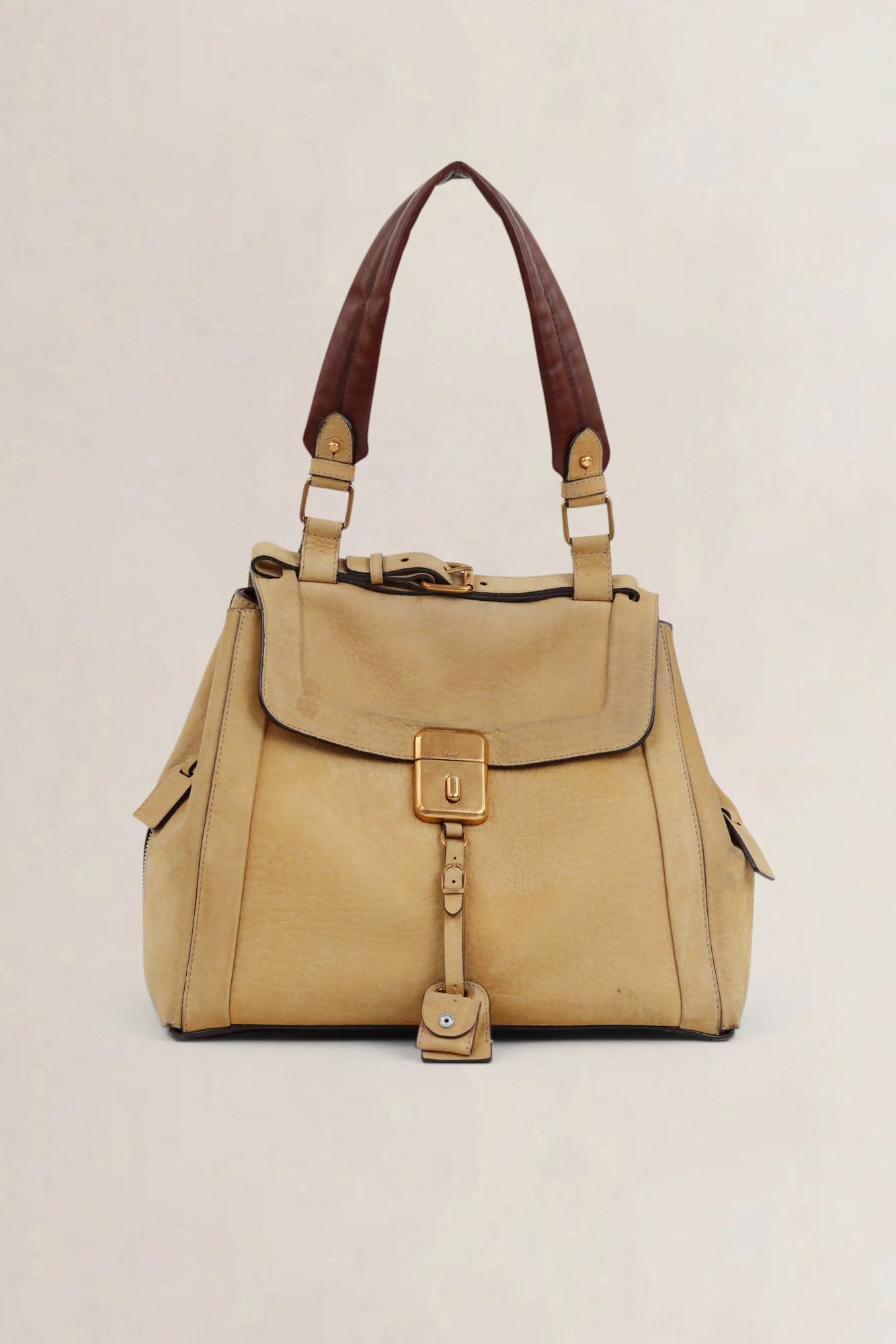 Chloé Nubuck Darla Shoulder Bag