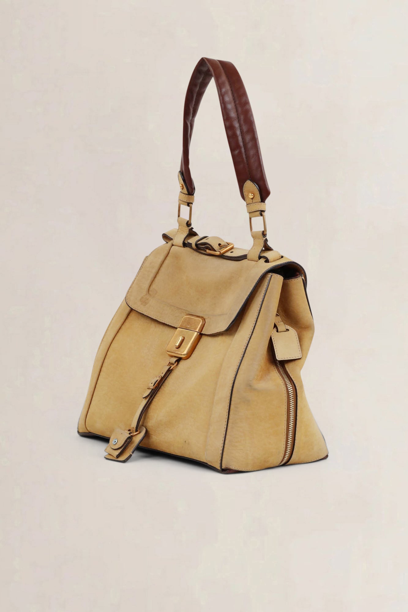Chloé Nubuck Darla Shoulder Bag