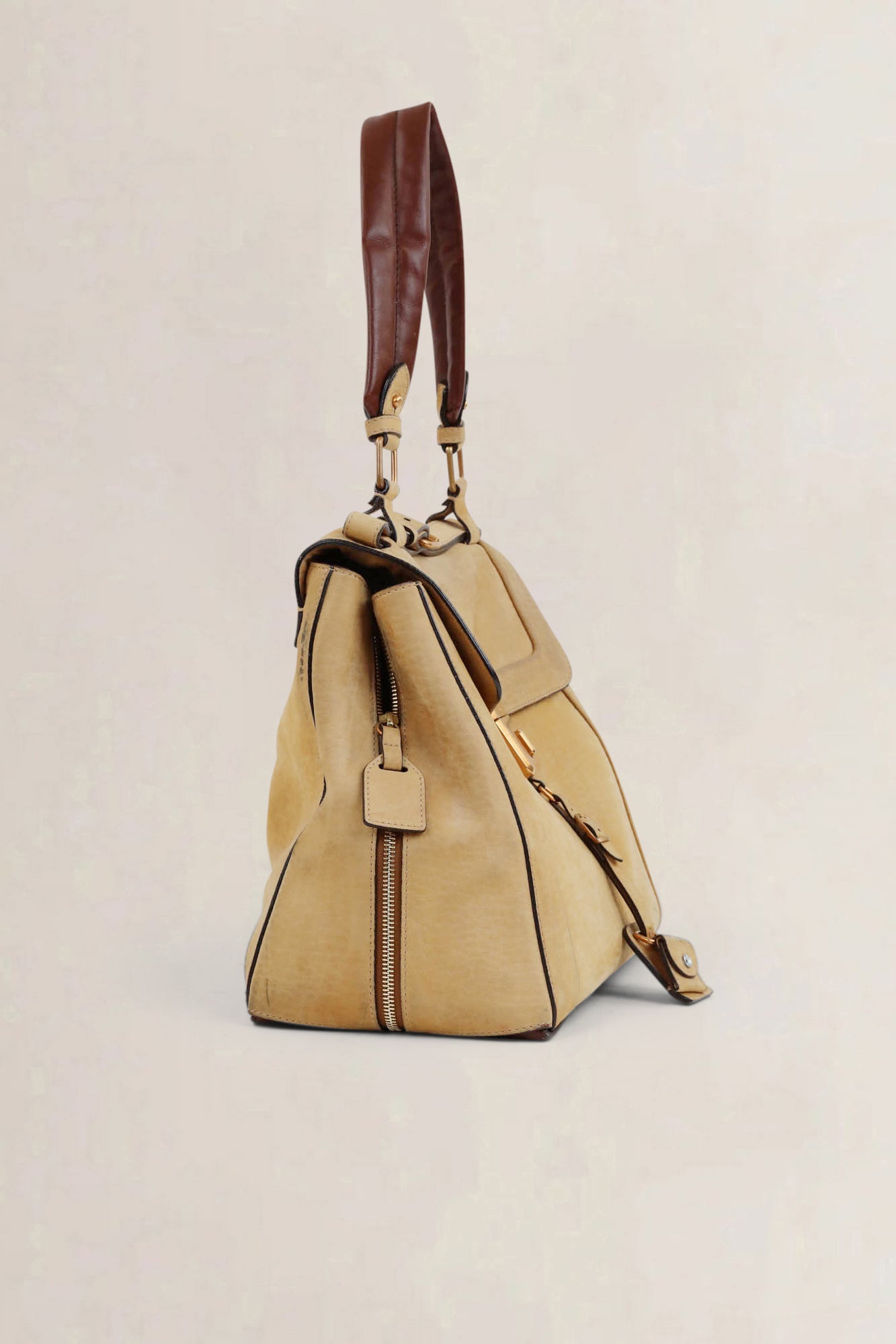 Chloé Nubuck Darla Shoulder Bag