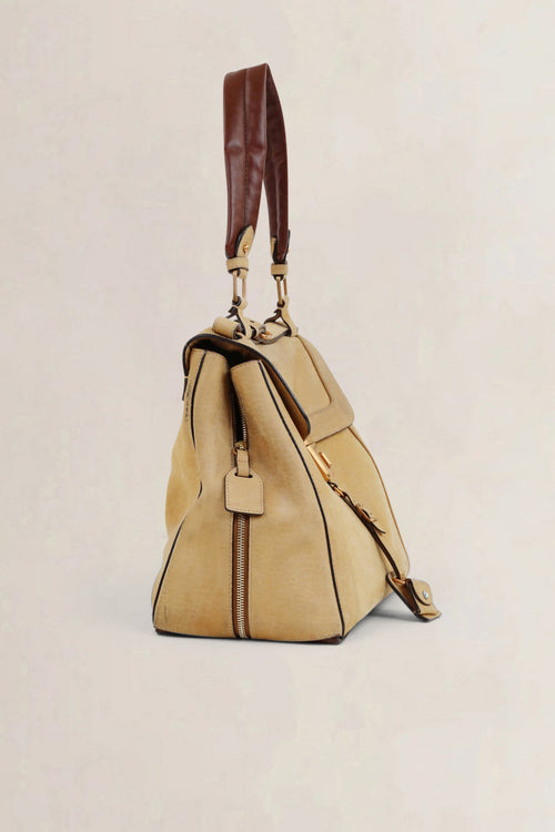 Chloé Nubuck Darla Shoulder Bag