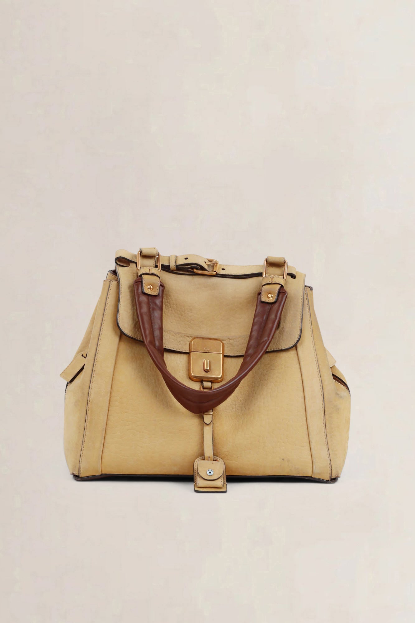 Chloé Nubuck Darla Shoulder Bag