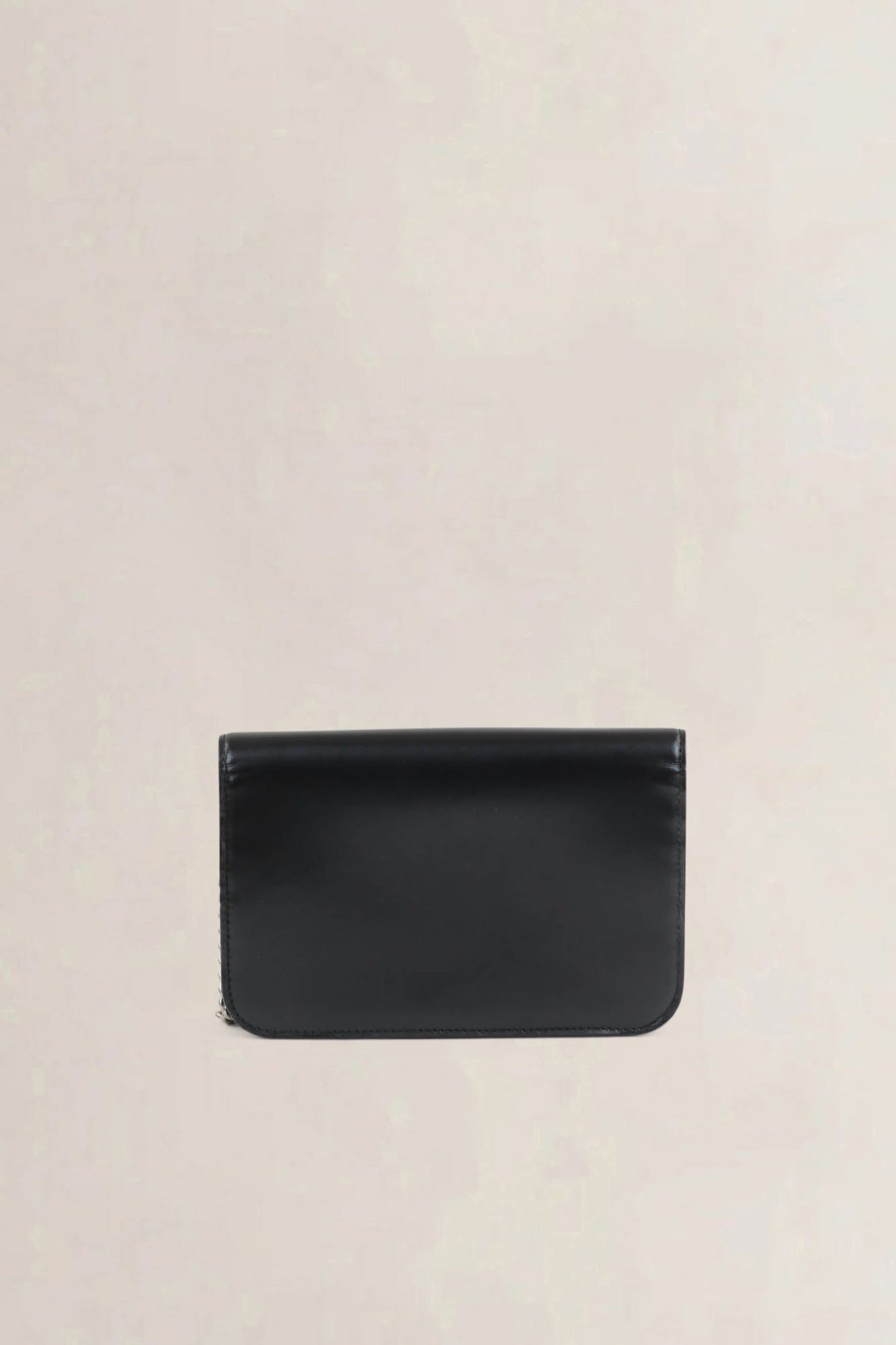 Black B-Wallet On Chain Crossbody Bag