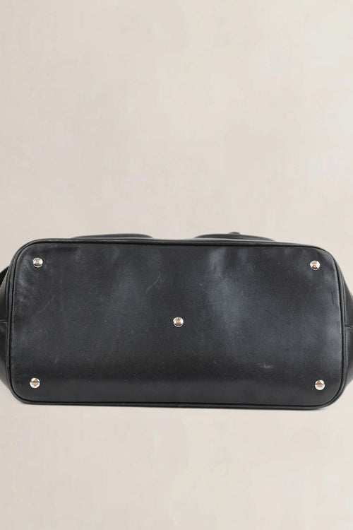 Loewe Black Anagram Leather Shoulder Bag
