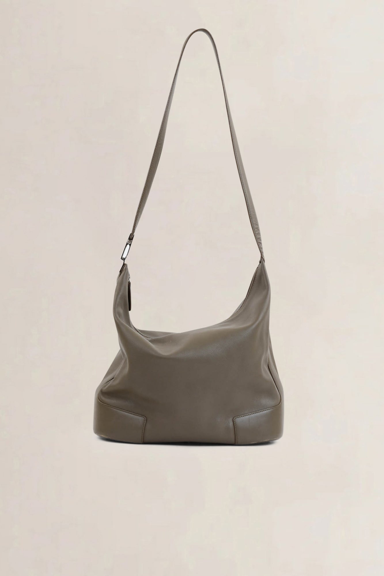 Loewe Green Leather Shoulder Bag