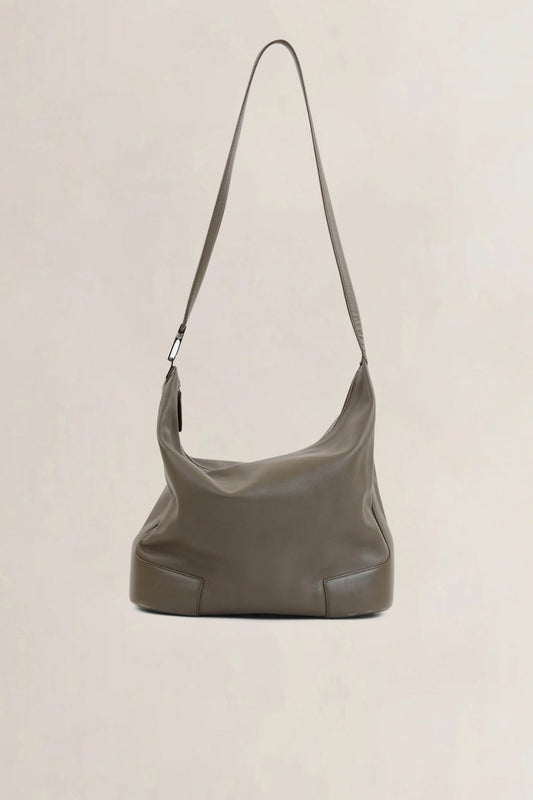 Loewe Green Leather Shoulder Bag