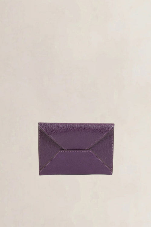 Purple MM Enveloppe Card Holder