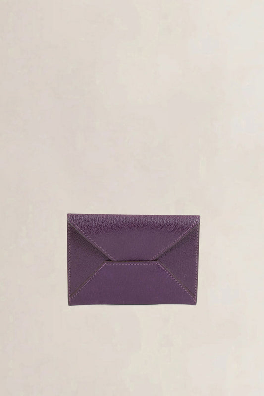 Purple MM Enveloppe Card Holder