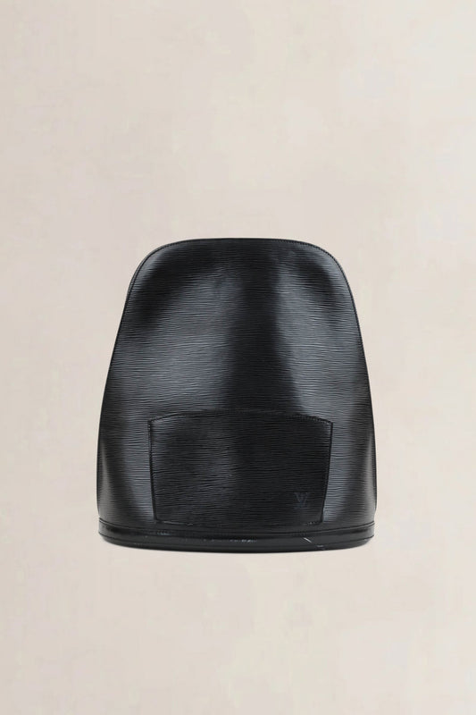 Louis Vuitton Black Epi Leather Gobelins Backpack