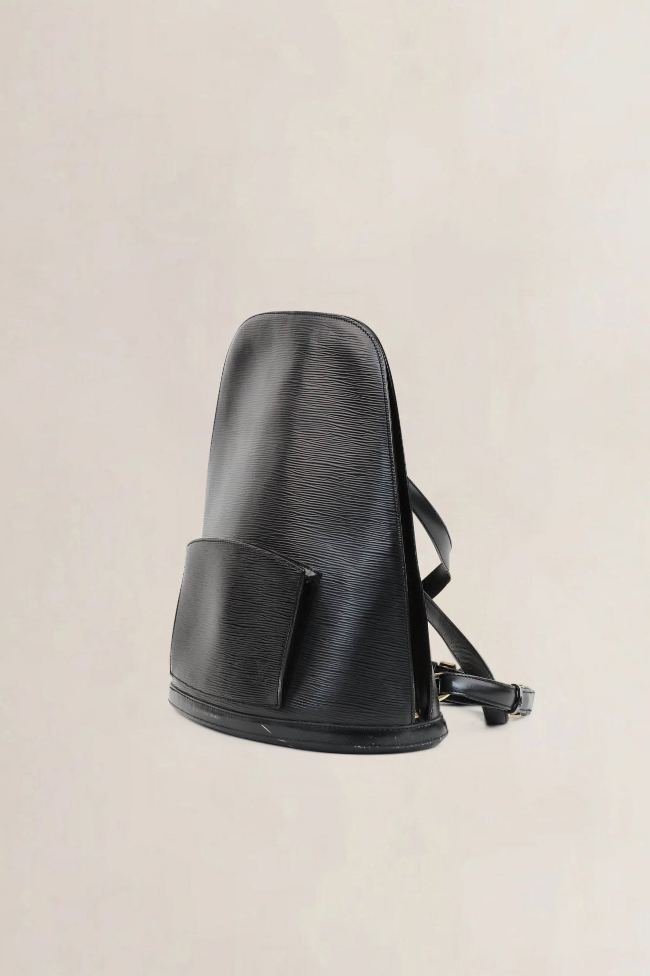 Louis Vuitton Black Epi Leather Gobelins Backpack
