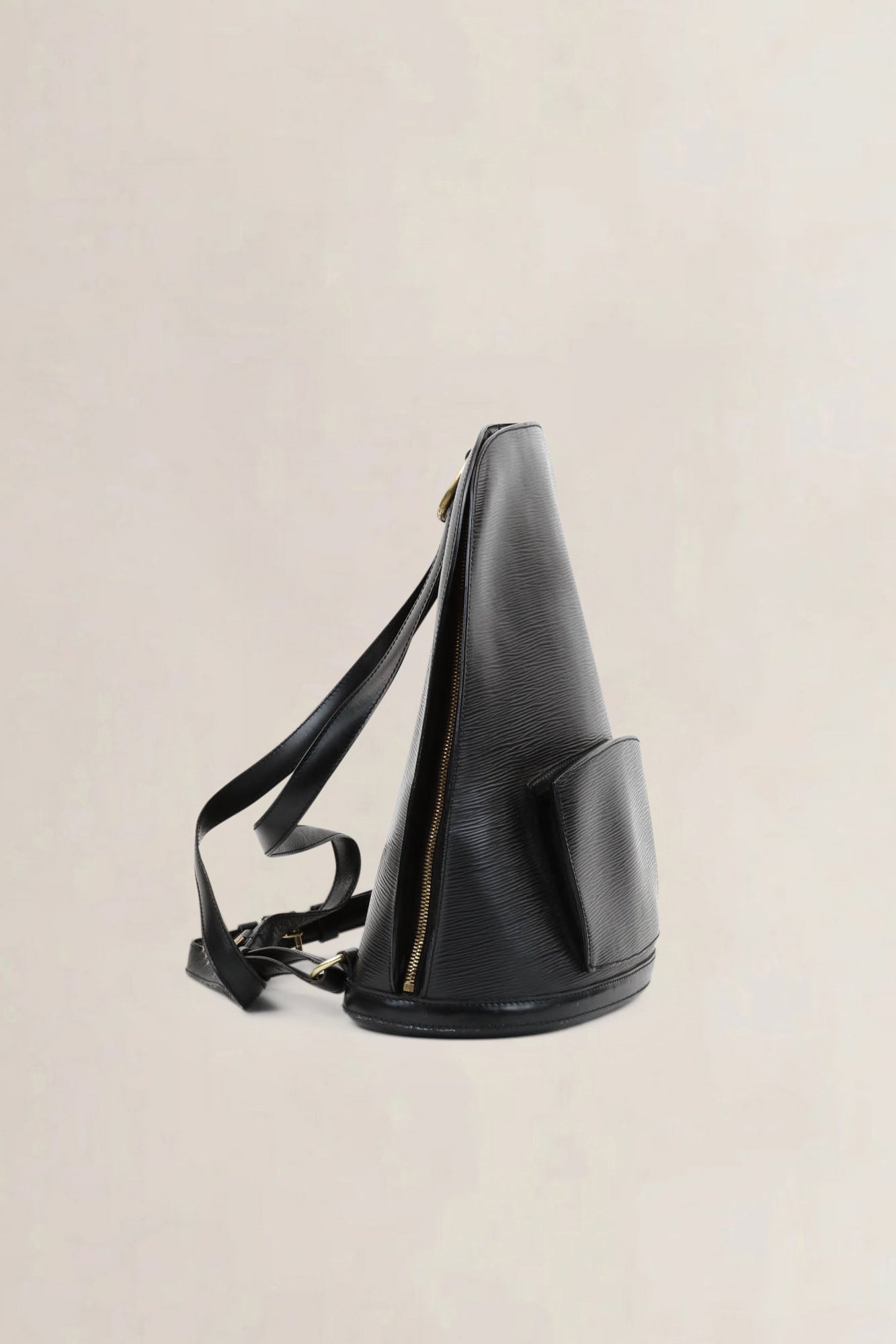 Louis Vuitton Black Epi Leather Gobelins Backpack