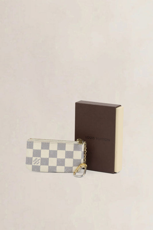 Damier Azur Key Pouch
