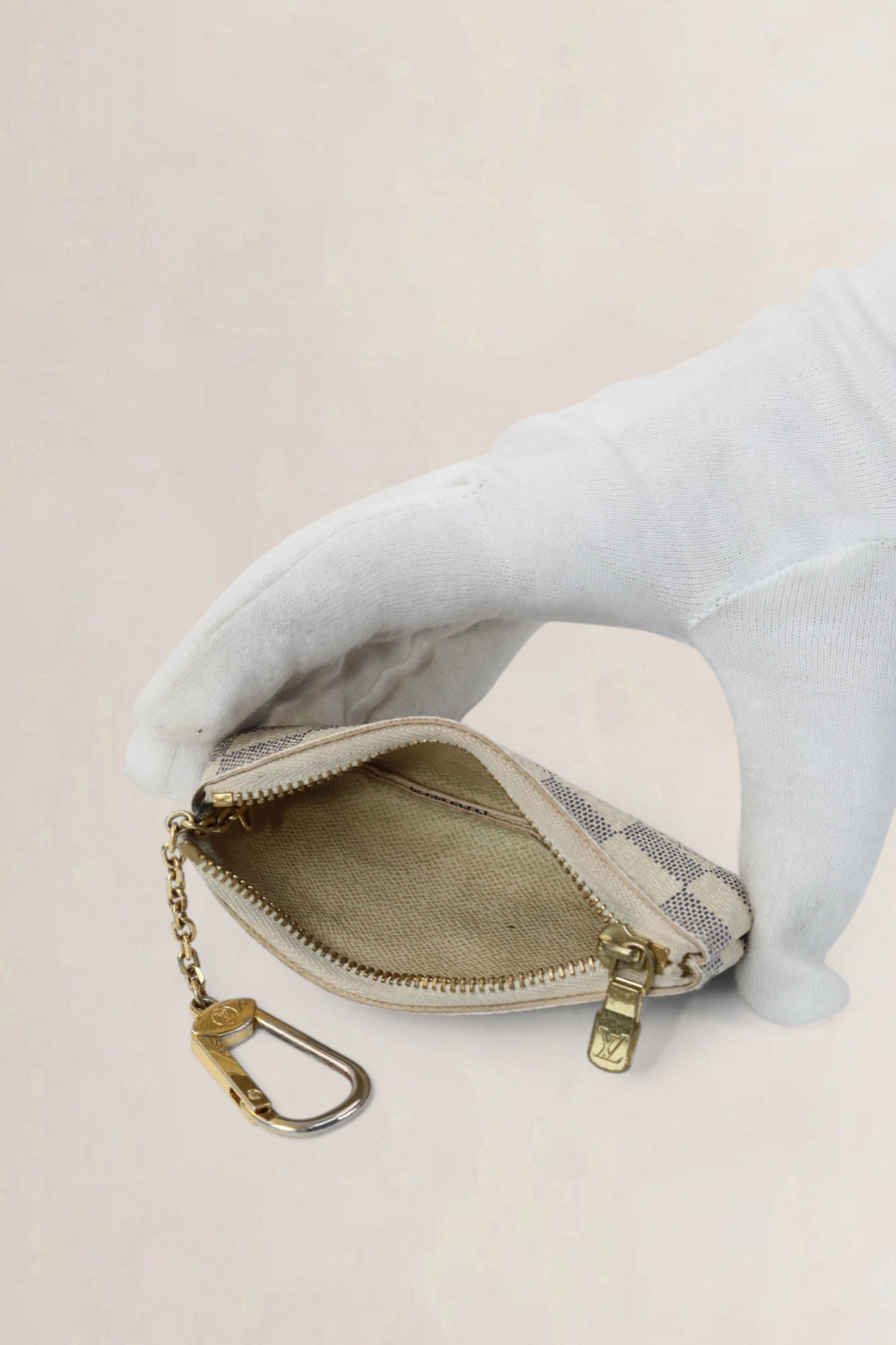 Damier Azur Key Pouch