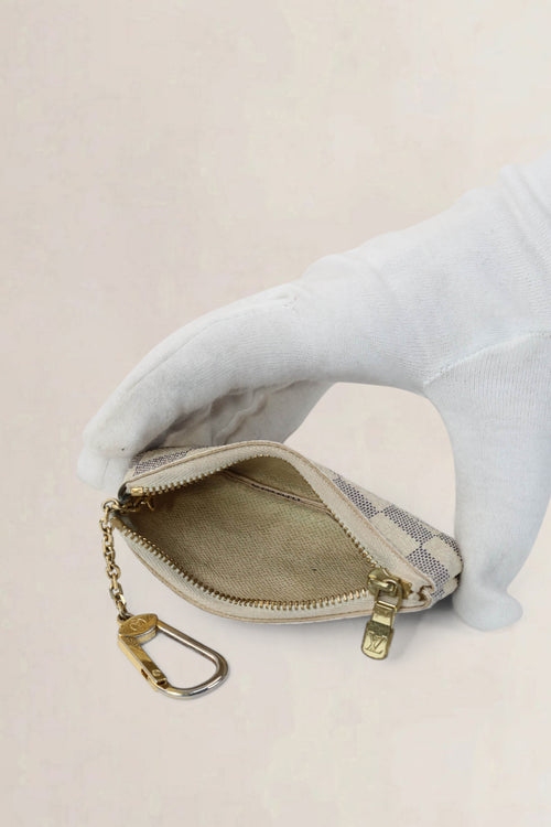 Damier Azur Key Pouch