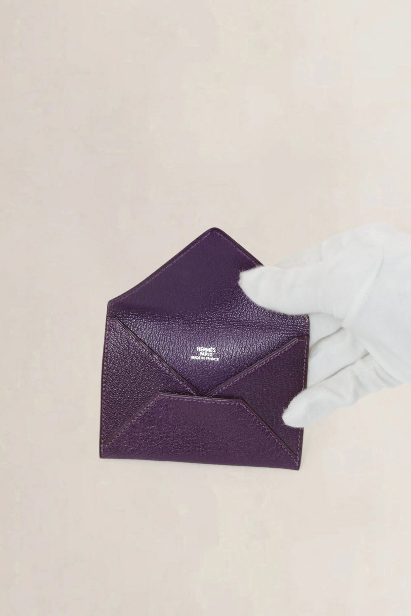 Purple MM Enveloppe Card Holder