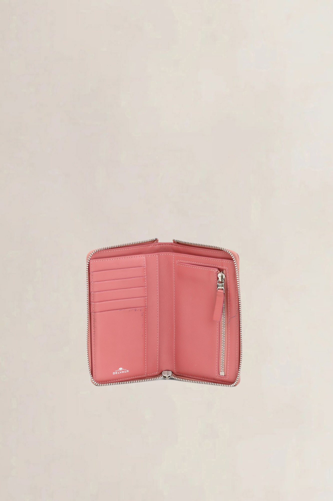 Delvaux Pink Wallet