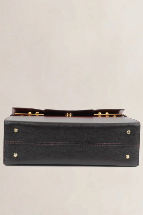 Delvaux Tempête MM Phantom Top Handle Bag