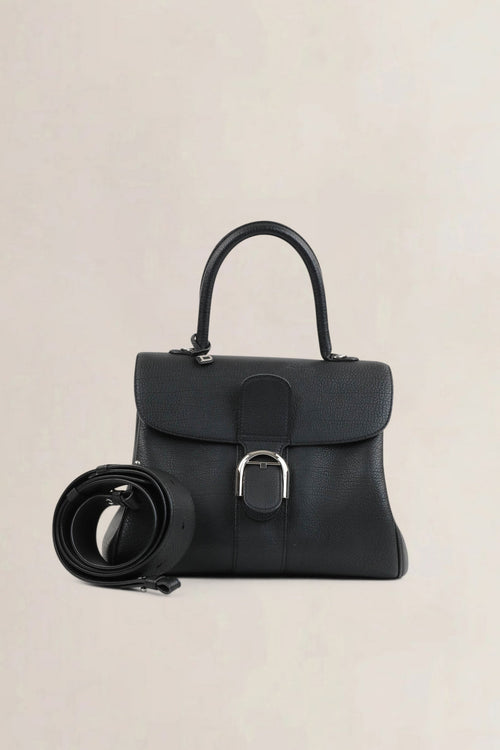 Delvaux Brillant Black MM Fly Crossbody Bag