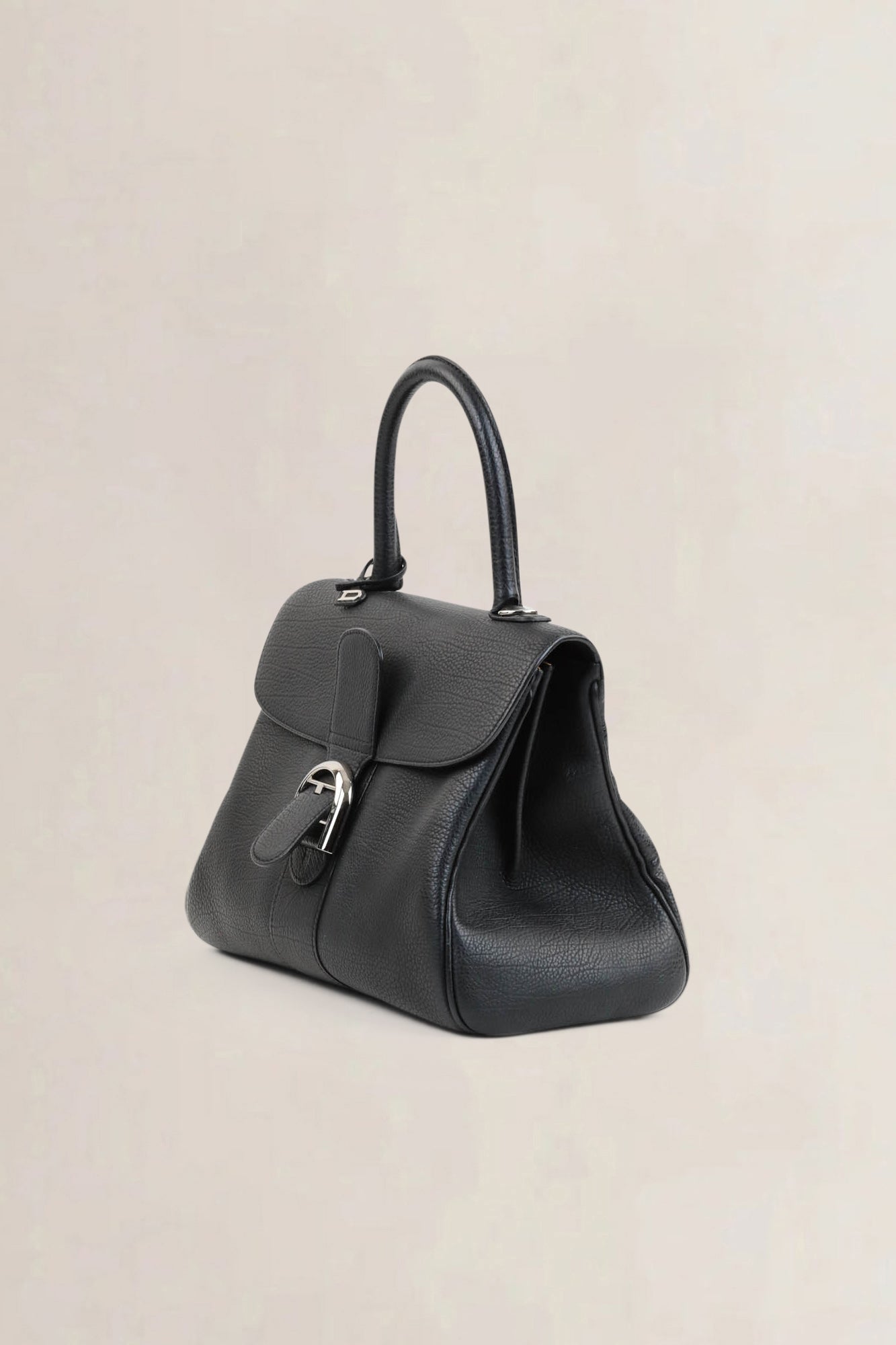 Delvaux Brillant Black MM Fly Crossbody Bag