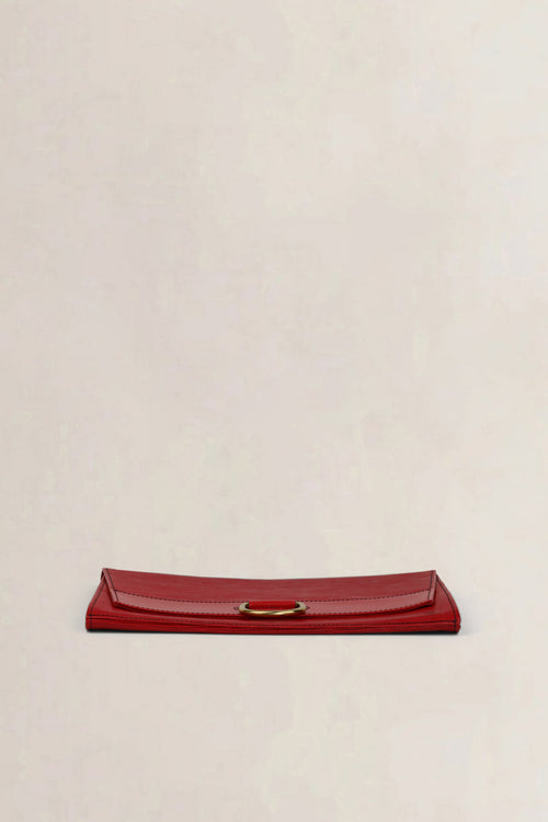 Louis Vuitton Red Epi Leather Iéna Clutch