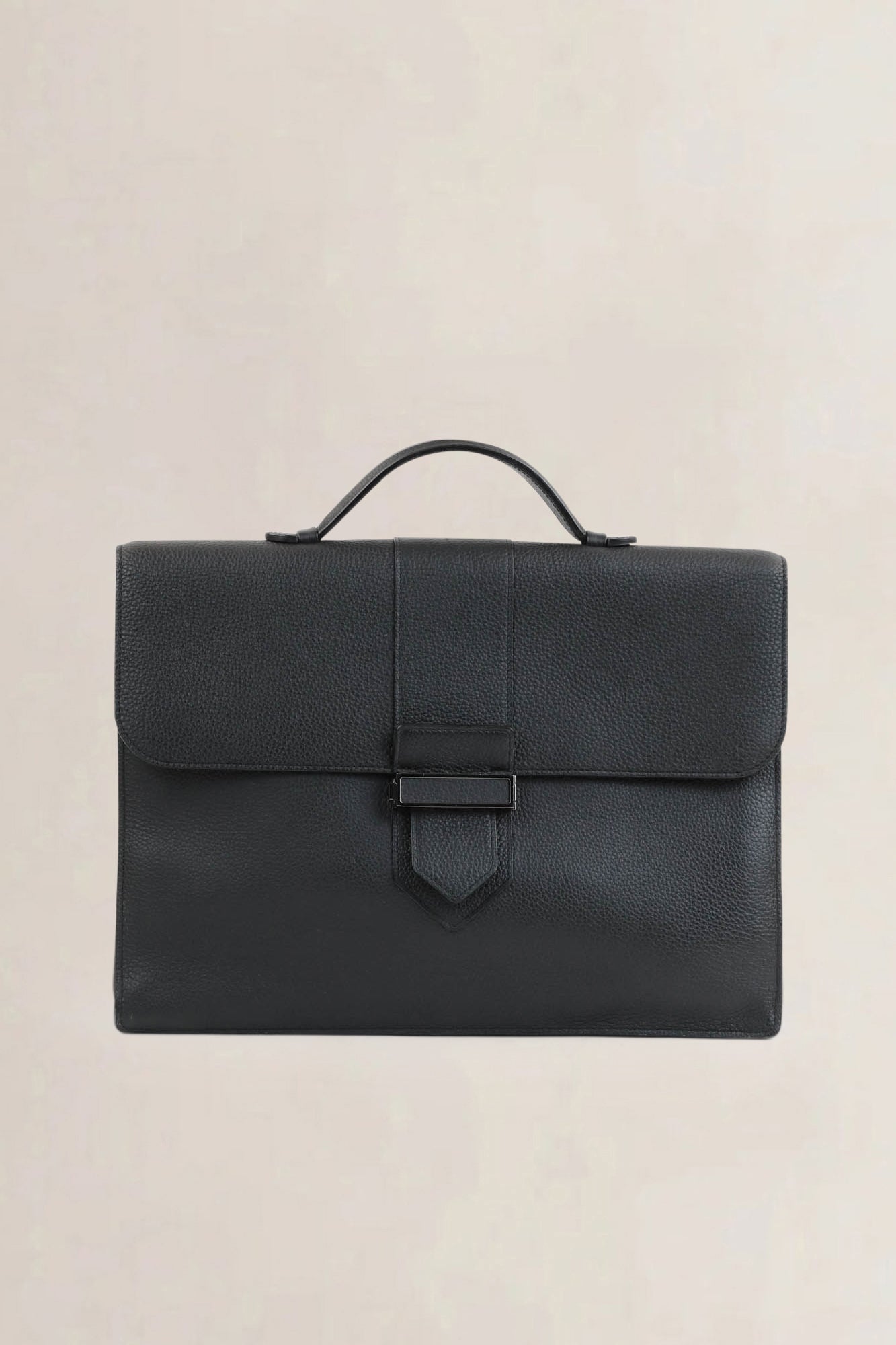 Delvaux Black Cartables Presse Briefcase