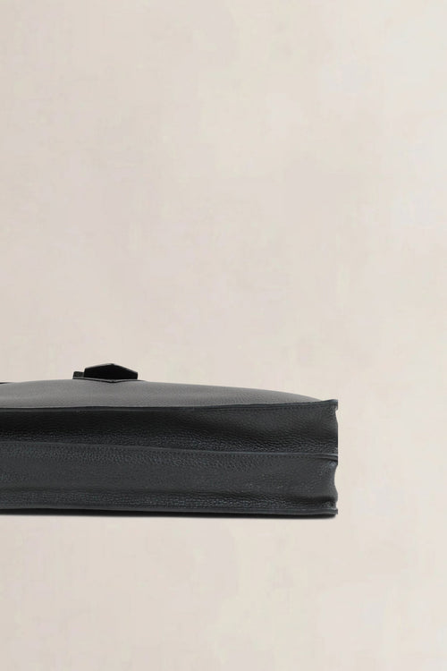 Delvaux Black Cartables Presse Briefcase