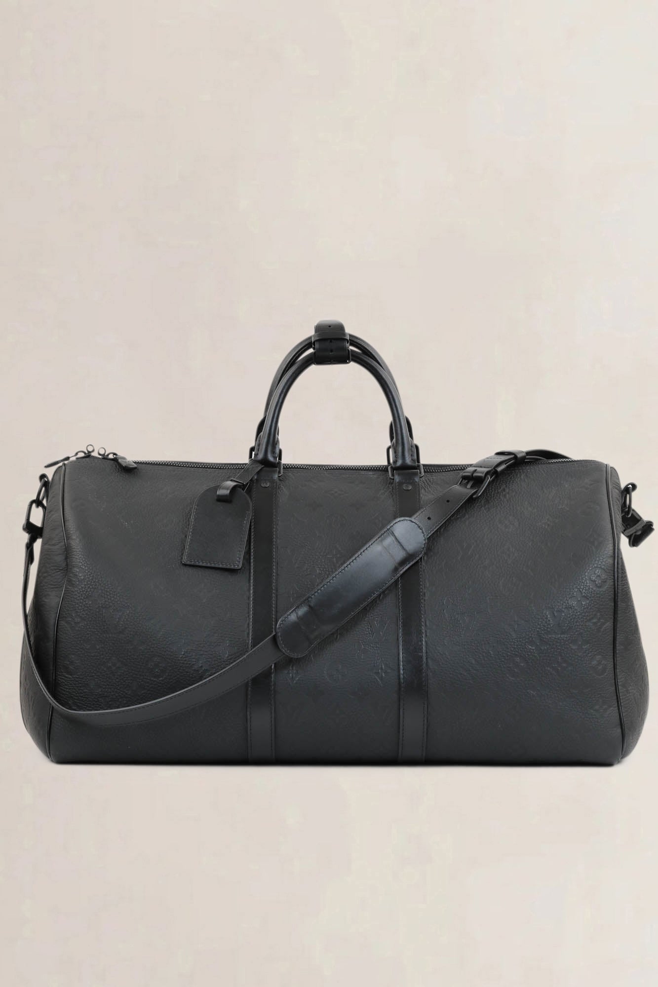 Black Taigarama Keepall Bandoulière 50 Travel Bag