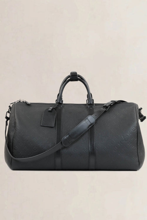 Black Taigarama Keepall Bandoulière 50 Travel Bag