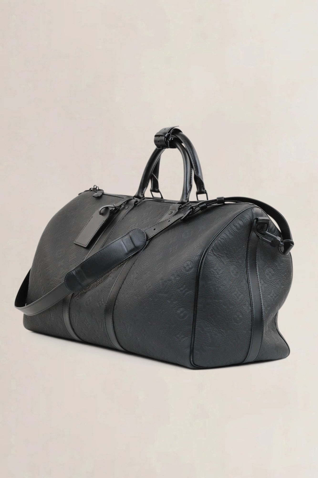 Black Taigarama Keepall Bandoulière 50 Travel Bag