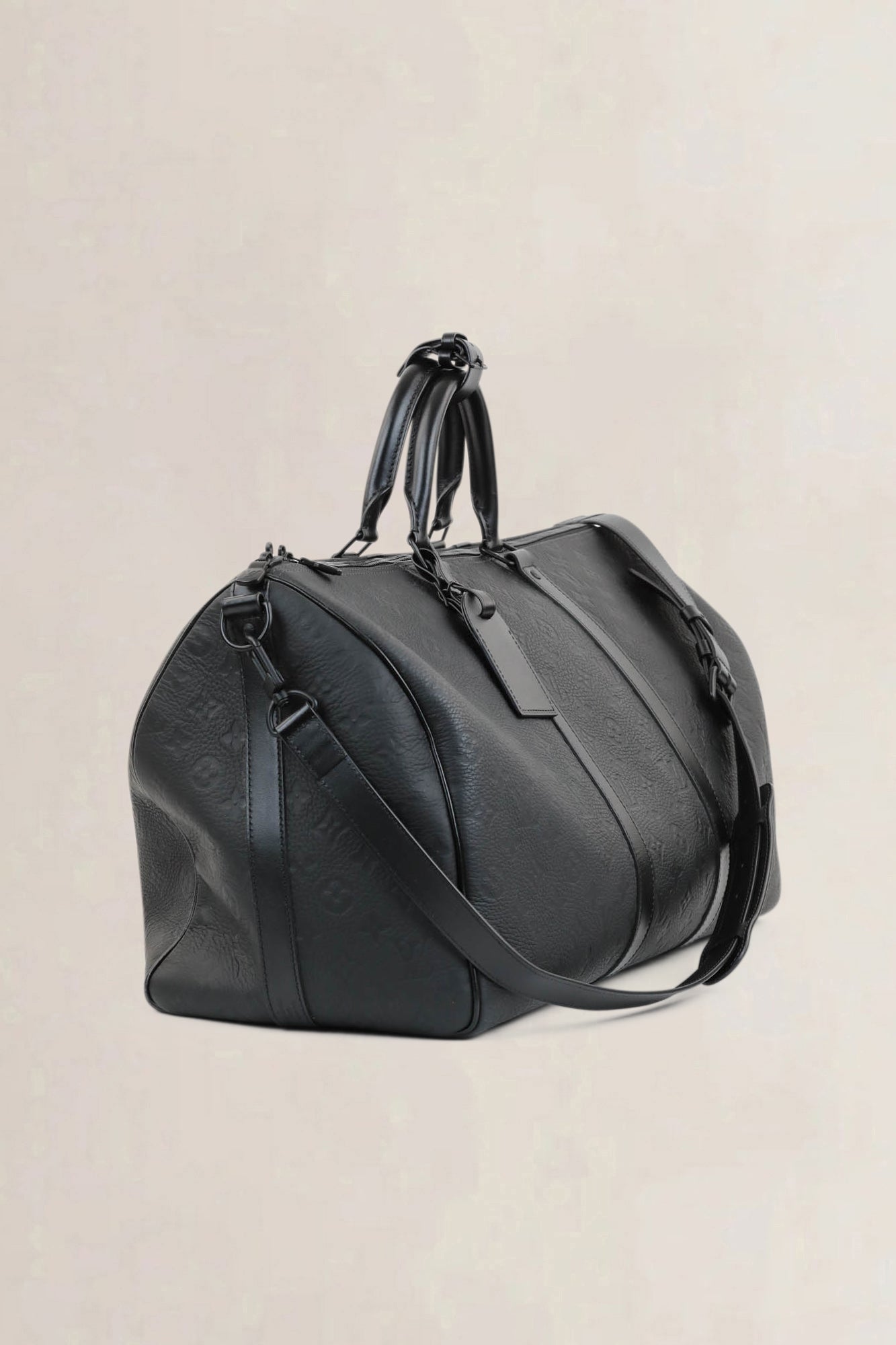 Black Taigarama Keepall Bandoulière 50 Travel Bag