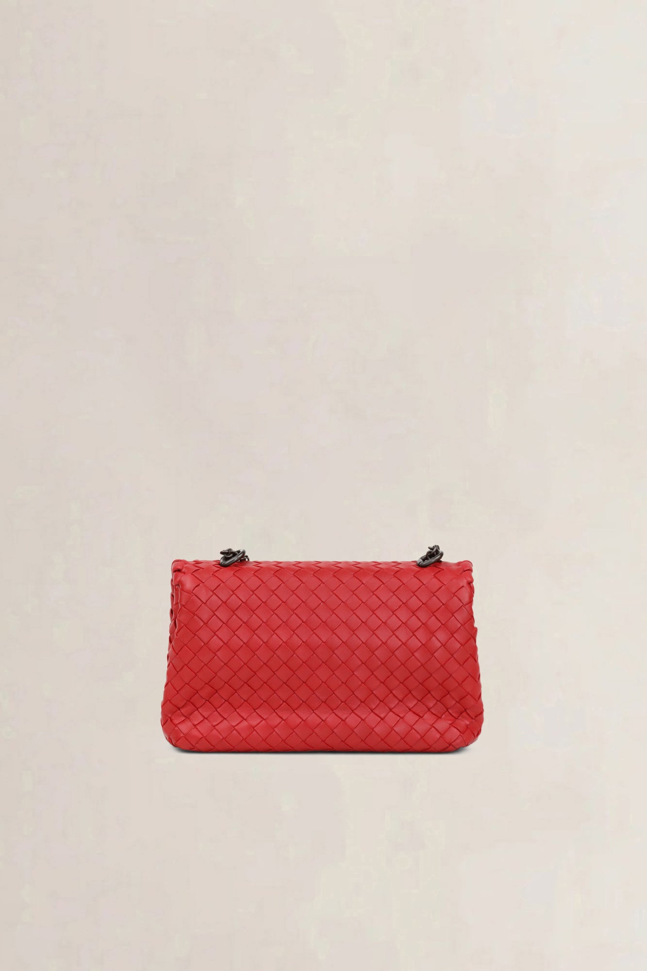 Bottega Veneta Red Olimpia Crossbody Bag