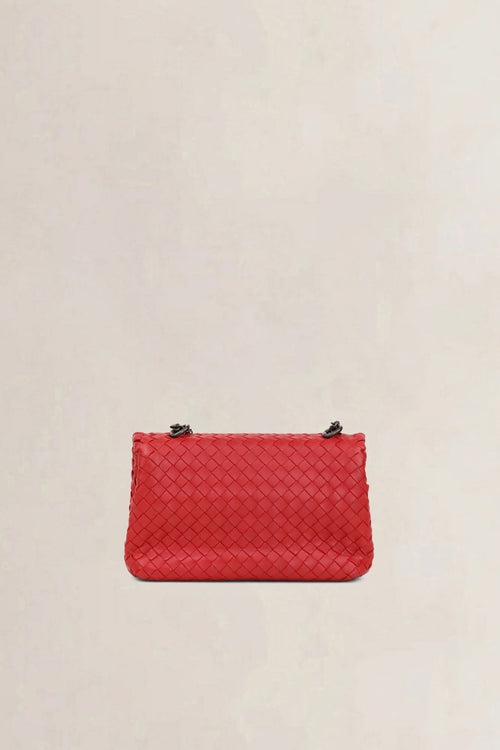 Bottega Veneta Red Olimpia Crossbody Bag