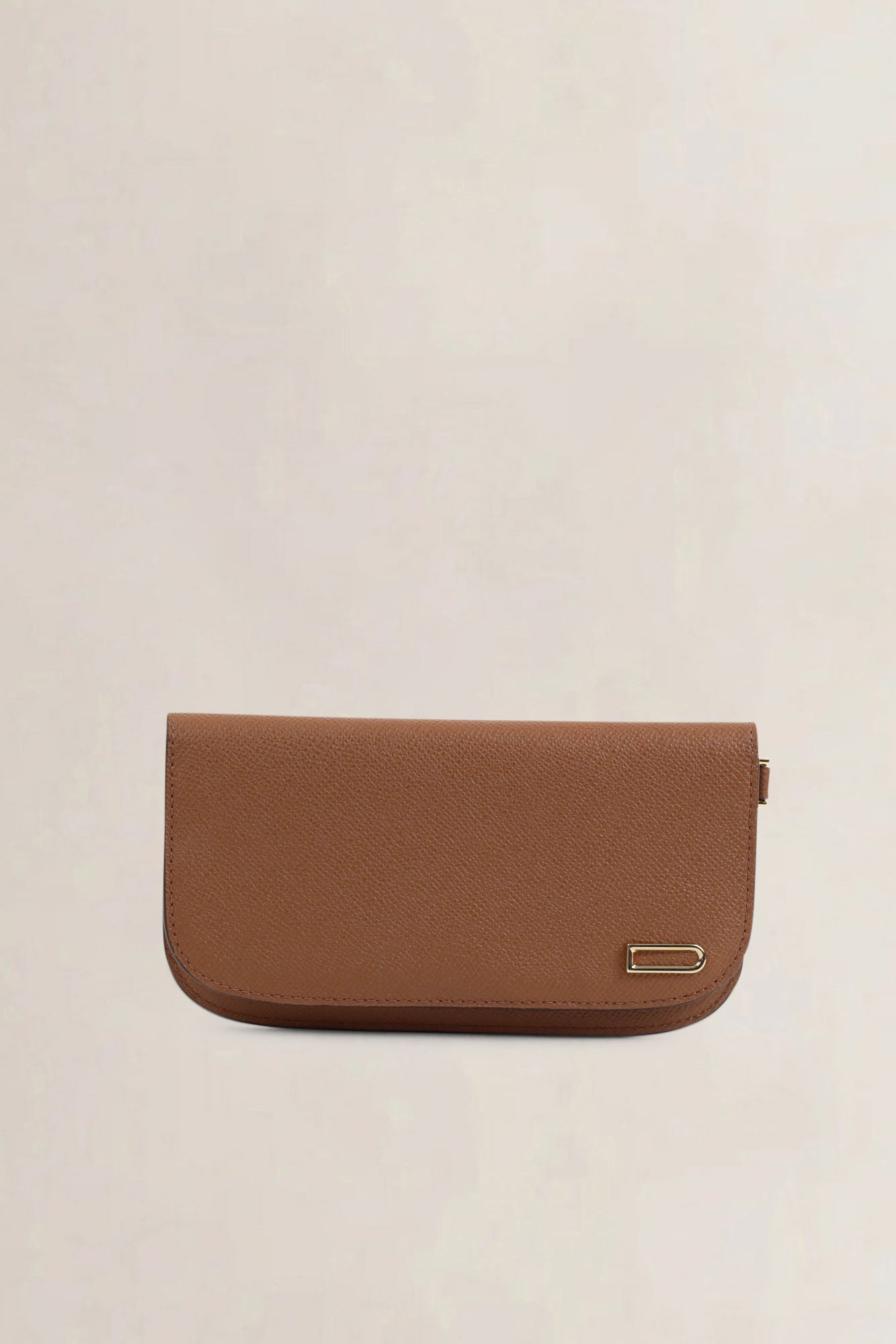 Delvaux Tan Vagabond Long Wallet