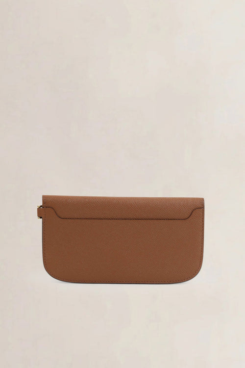 Delvaux Tan Vagabond Long Wallet