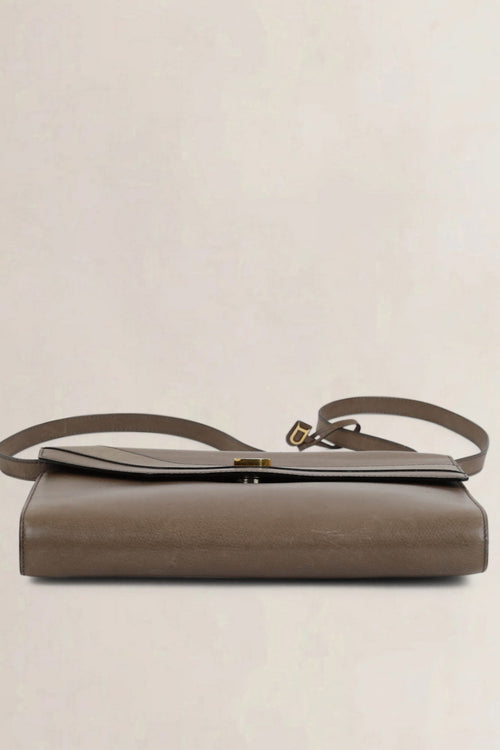 Brown Leather Crossbody Bag