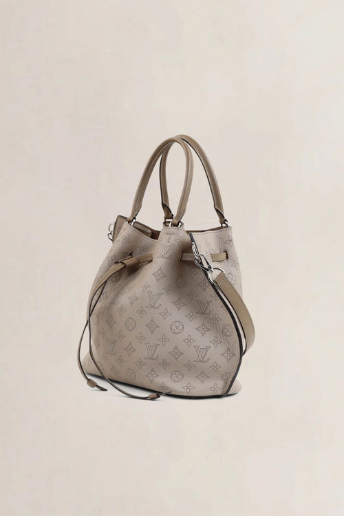 Louis Vuitton Brown Girolata Mahina Shoulder Bag