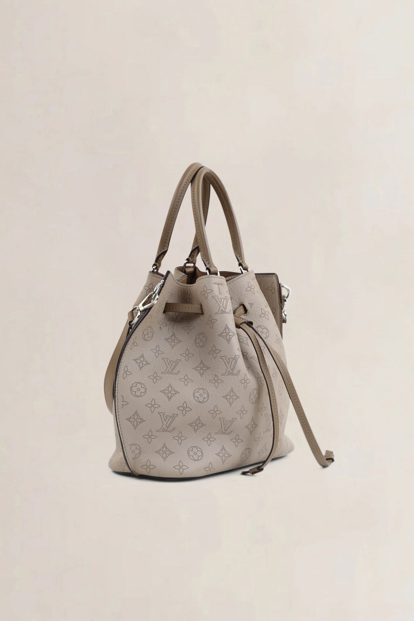 Louis Vuitton Brown Girolata Mahina Shoulder Bag