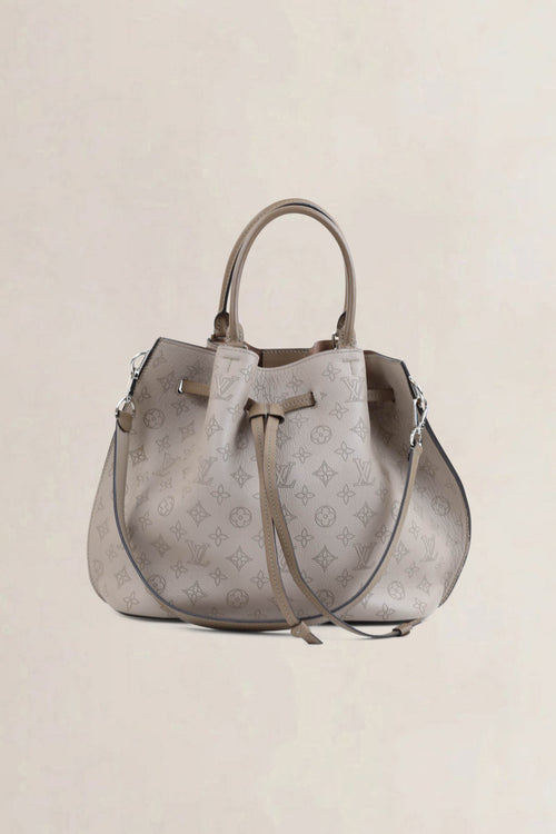 Louis Vuitton Brown Girolata Mahina Shoulder Bag