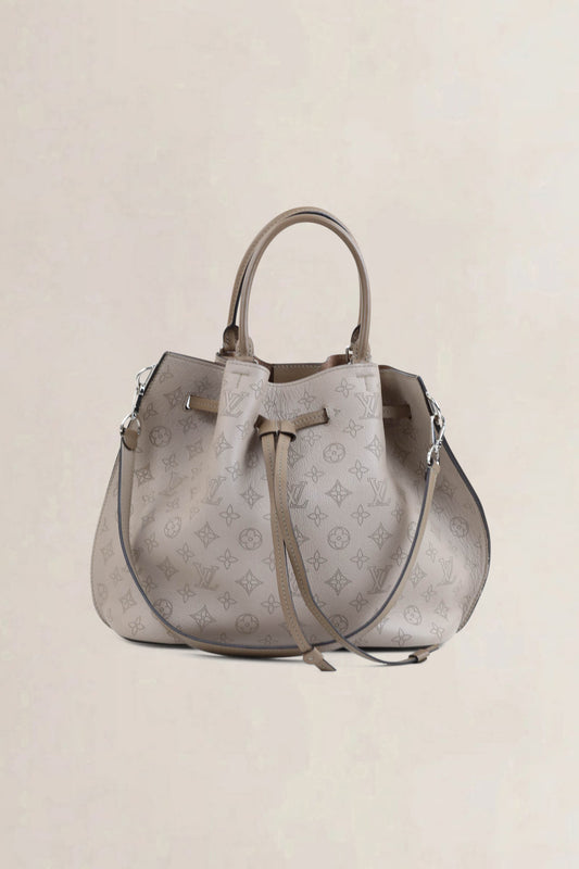 Louis Vuitton Brown Girolata Mahina Shoulder Bag