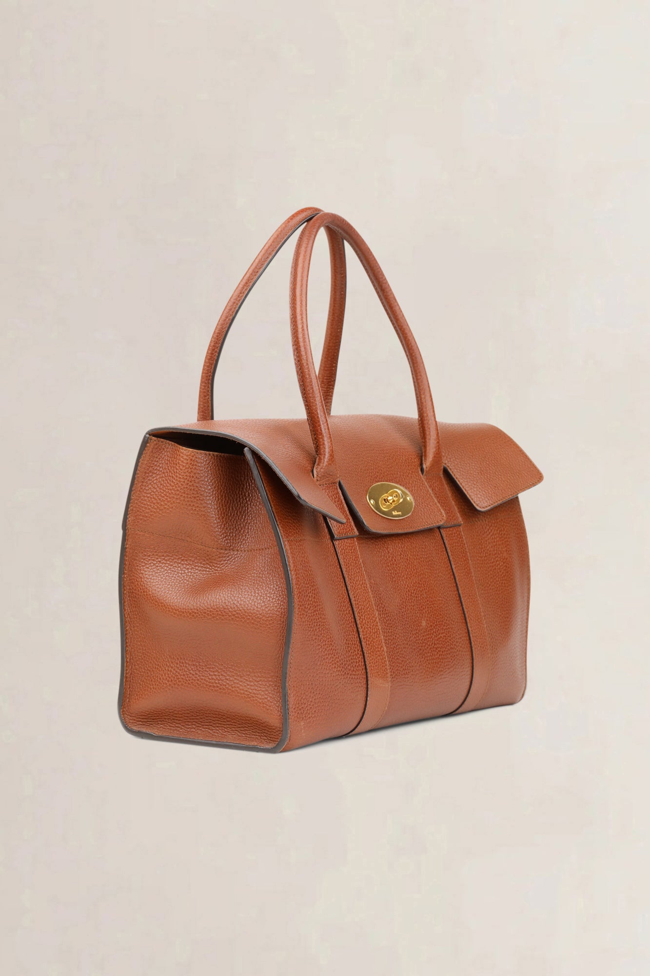 Mulberry Camel Bayswater Top Handle Bag