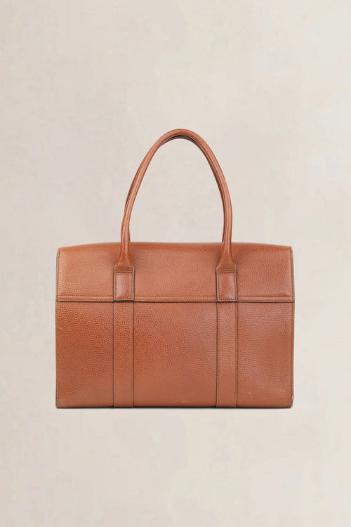 Mulberry Camel Bayswater Top Handle Bag