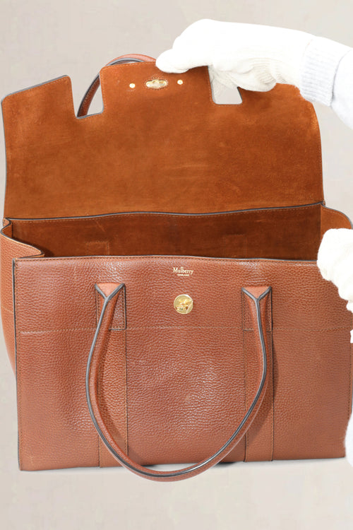 Mulberry Camel Bayswater Top Handle Bag