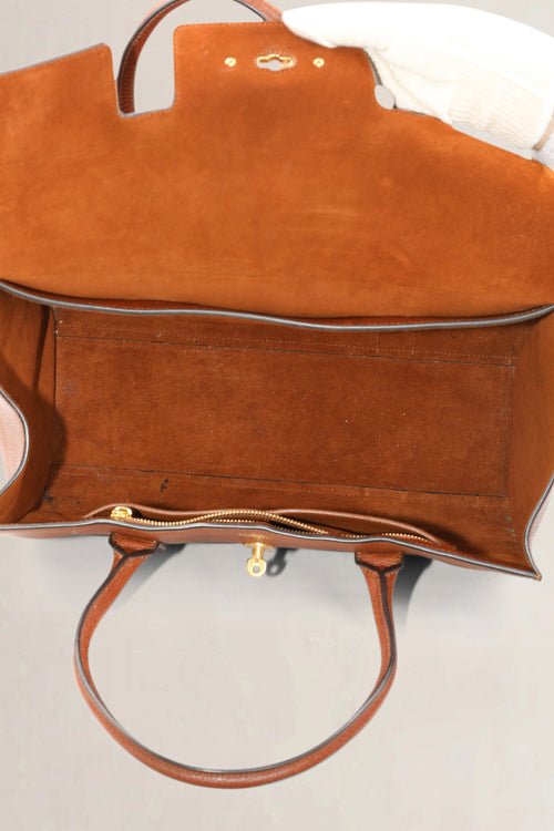 Mulberry Camel Bayswater Top Handle Bag