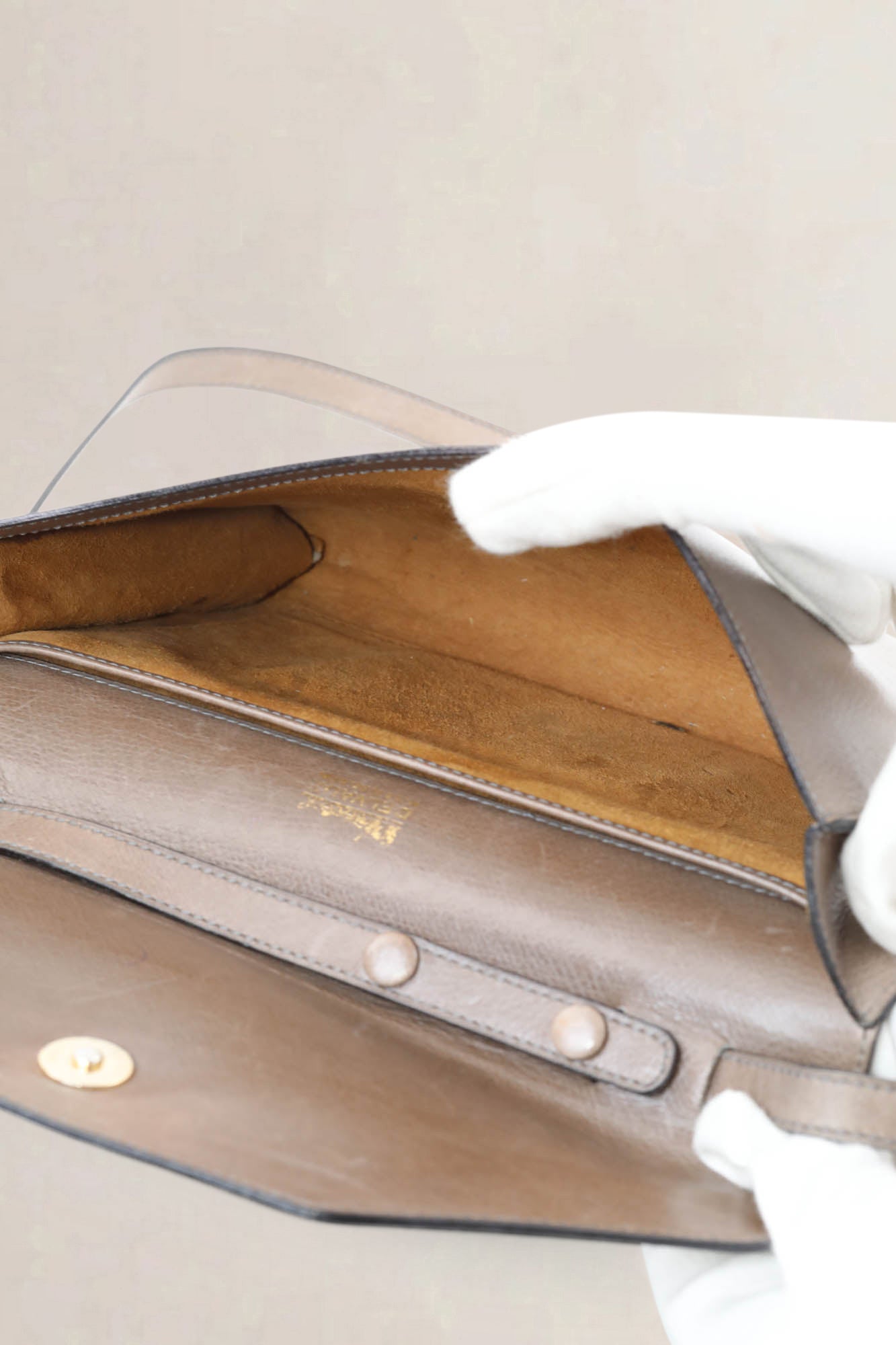 Brown Leather Crossbody Bag