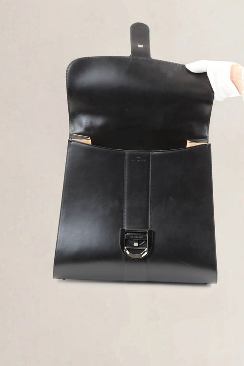 Delvaux Brillant Black Edition GM Top Handle Bag