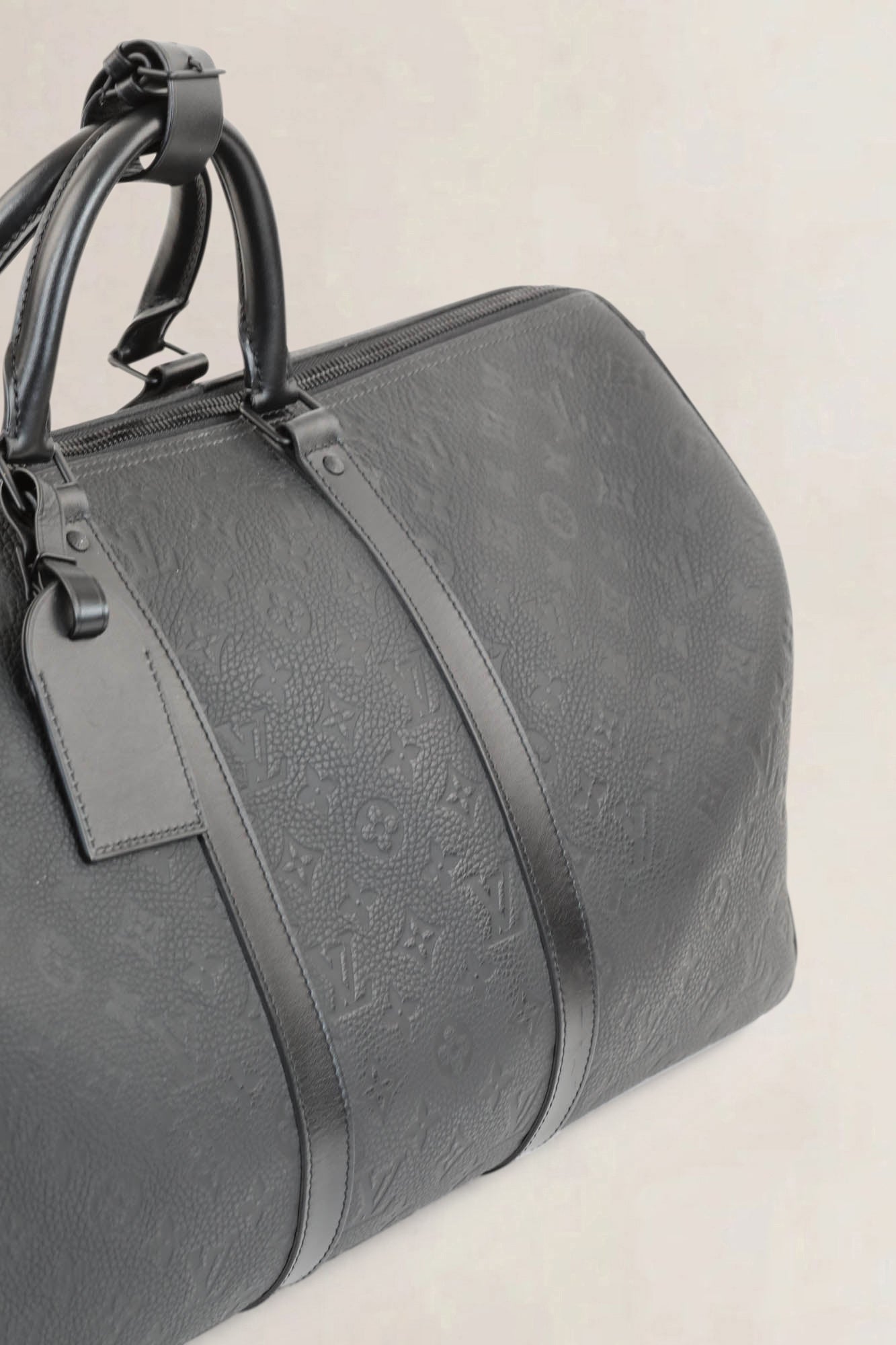 Black Taigarama Keepall Bandoulière 50 Travel Bag
