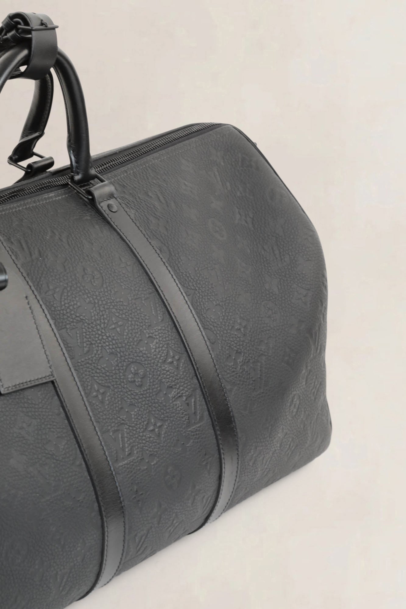 Black Taigarama Keepall Bandoulière 50 Travel Bag