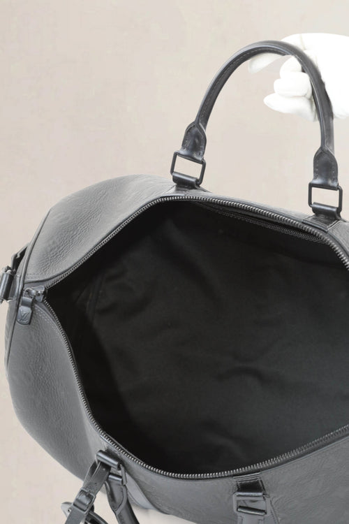 Black Taigarama Keepall Bandoulière 50 Travel Bag